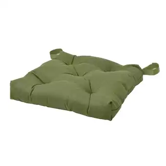IKEA Malinda sedák na židli, tm.zelená, 40/35x38x7 cm nabídka