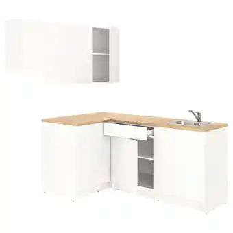 IKEA Knoxhult rohová kuchyně, bílá, 182x183x220 cm nabídka