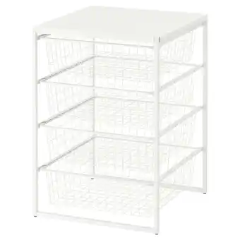 IKEA Jonaxel úložná sestava, bílá, 50x51x70 cm nabídka