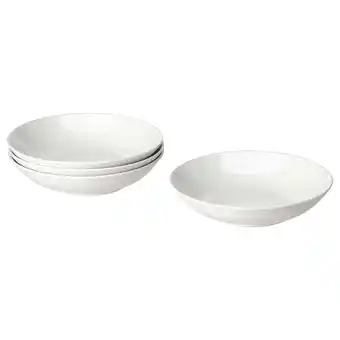 IKEA Godmiddag hluboký talíř, bílá, 23 cm nabídka