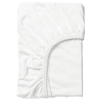 IKEA Len elastické prostěradlo, bílá, 80x130 cm nabídka