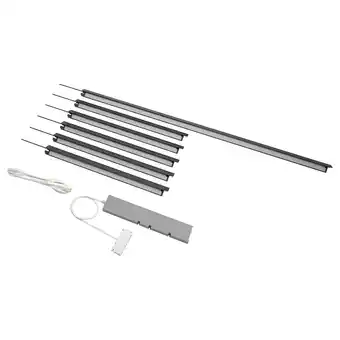 IKEA Översidan / trådfri osvětlovací sada, tmavě šedá nabídka