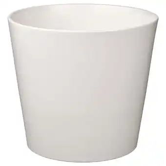 Sojaböna květináč, bílá, 32 cm