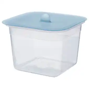 IKEA Ikea 365+ dóza na potraviny s víkem, čtvercový plast/silikon, 1.4 l nabídka
