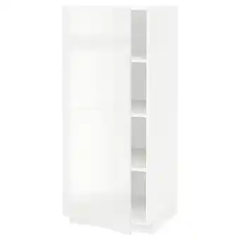 IKEA Metod vysoká skříň s policemi, bílá/ringhult bílá, 60x60x140 cm nabídka