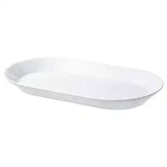 IKEA Ikea 365+ servírovací talíř, bílá, 38x22 cm nabídka