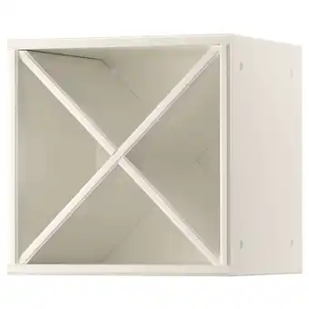 IKEA Tornviken police na vin.lahve, krémová, 40x37x40 cm nabídka