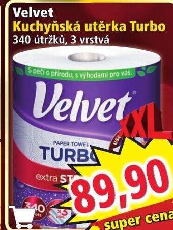 Norma Velvet Kuchyňská utěrka Turbo nabídka