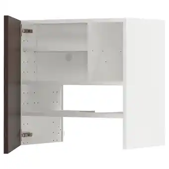 IKEA Metod nást. skř. na digest. s pol./dv., bílá/sinarp hnědá, 60x60 cm nabídka