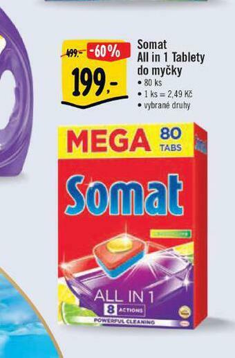 Jip Somat all in 1 tablety do myčky nabídka