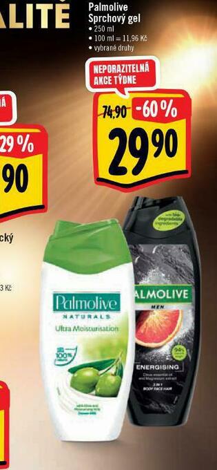 Jip Palmolive sprchový gel nabídka