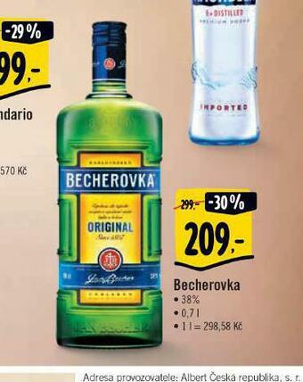 Jip Becherovka nabídka
