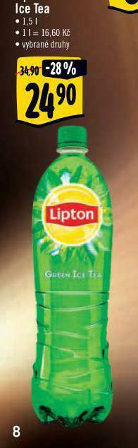 Jip Lipton ice tea nabídka