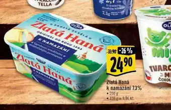 Jip Zlatá haná k namazání 73% nabídka