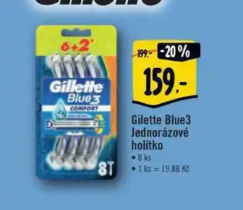 Jip Gillette blue 3 jednorázové holítko nabídka