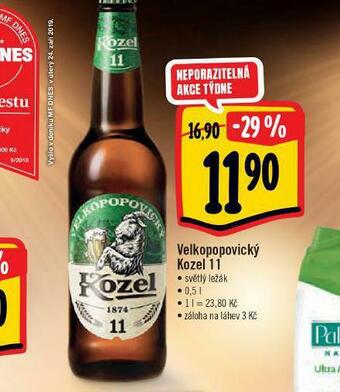 Jip Pivo velkopopovický kozel 11 nabídka
