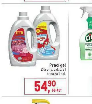 Bonux prací gel