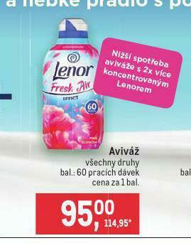 Makro Lenor aviváž nabídka