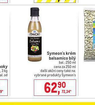 Makro Symeon´s krém balsamico s fíky nabídka
