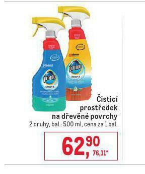 Makro Pronto čistící prostředek na dřevěné povrchy nabídka