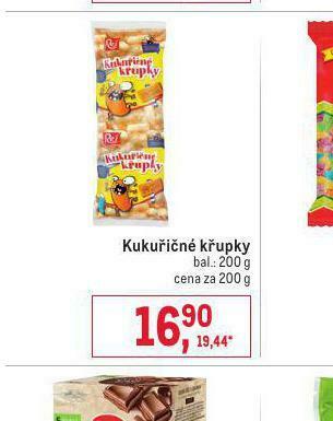 Makro Kukuřičné křupky nabídka