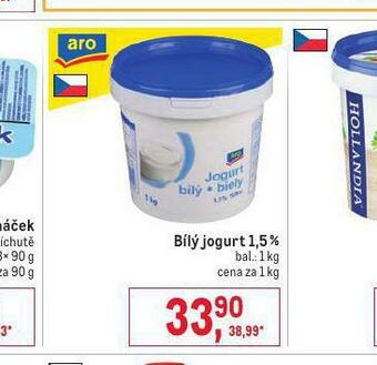 Makro Bílý jogurt 1,5% nabídka