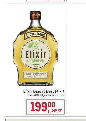 Makro Elixír bezový květ 14,7% nabídka