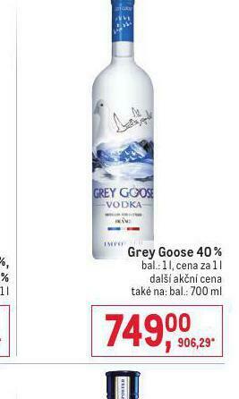 Makro Grey goose 40% nabídka