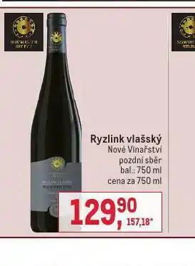 Makro Ryzlink vlašský nabídka