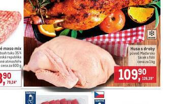 Makro Husa s droby nabídka