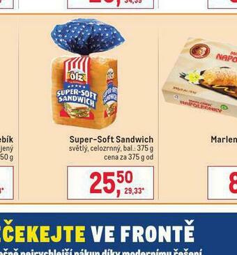 Makro Super soft sandwich nabídka