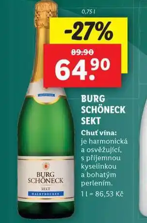 Burg schöneck sekt