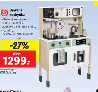 Lidl Dřevěná kuchyňka nabídka