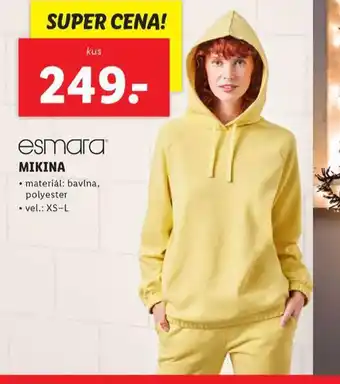 Lidl Mikina nabídka