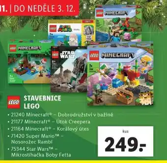 Lidl Stavebnice lego nabídka