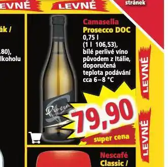 Norma Camasella prosecco doc nabídka