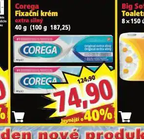 Norma Corega fixační krém nabídka