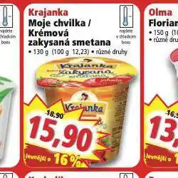 Norma Krajanka krémová zakysaná smetana nabídka