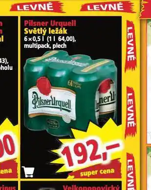 Norma Pivo pilsner urquell nabídka