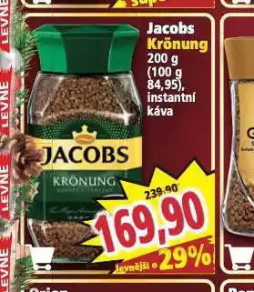 Norma Jacobs krönung instantní káva nabídka
