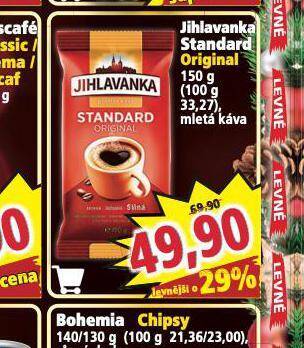Norma Jihlavanka standard original mletá káva nabídka