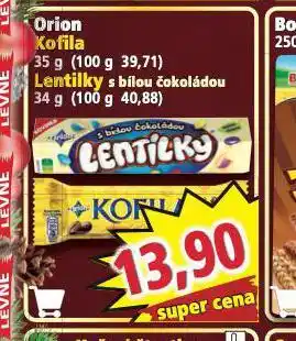 Norma Orion lentilky nabídka