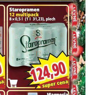 Norma Pivo staropramen 12 multipack nabídka
