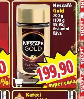 Norma Nescafé gold instantní káva nabídka