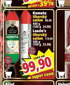 Norma Laszlo´s uherský salám nabídka