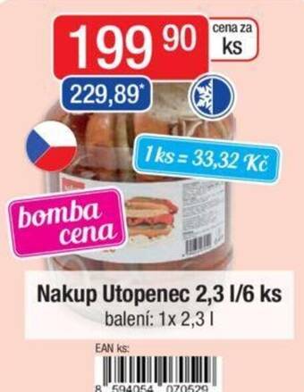 Qanto Nakup Utopenec 2,3 l/6 ks nabídka