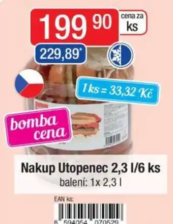Qanto Nakup Utopenec 2,3 l/6 ks nabídka