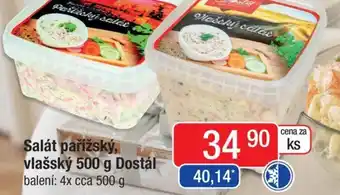 Qanto Salát pařížský, vlašský 500 g Dostál nabídka