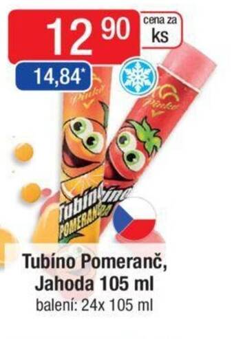 Qanto Tubíno Pomeranč, Jahoda 105 ml nabídka