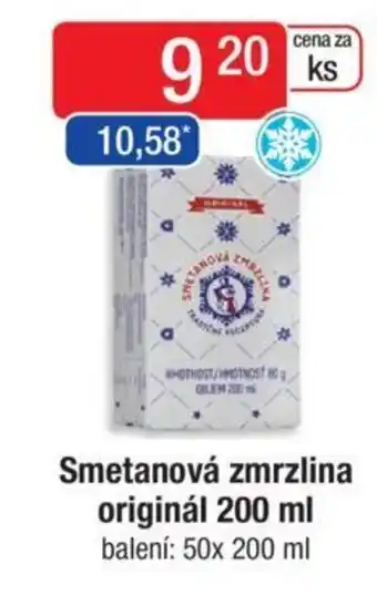 Qanto Smetanová zmrzlina originál 200 ml nabídka